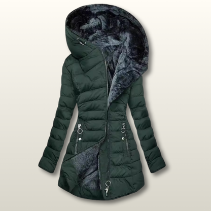 Fiorella™ | Manteau d'Hiver avec Doublure și Fourrure Chaude