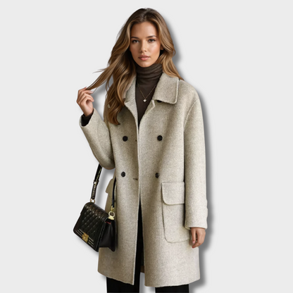 Megan | Manteau lung elegant