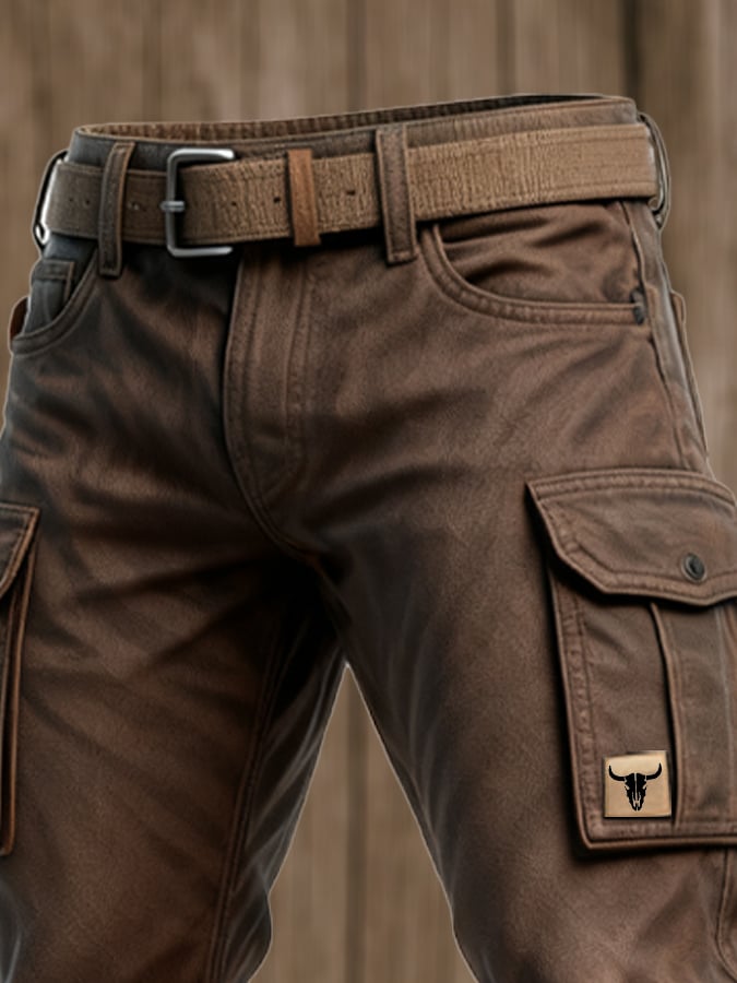 Mathieu™ - Pantalons pour hommes avec plusieurs poches