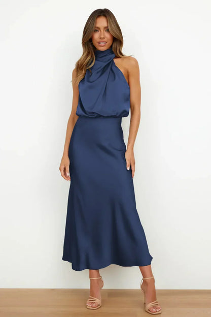 elegantejurkmarineblauw