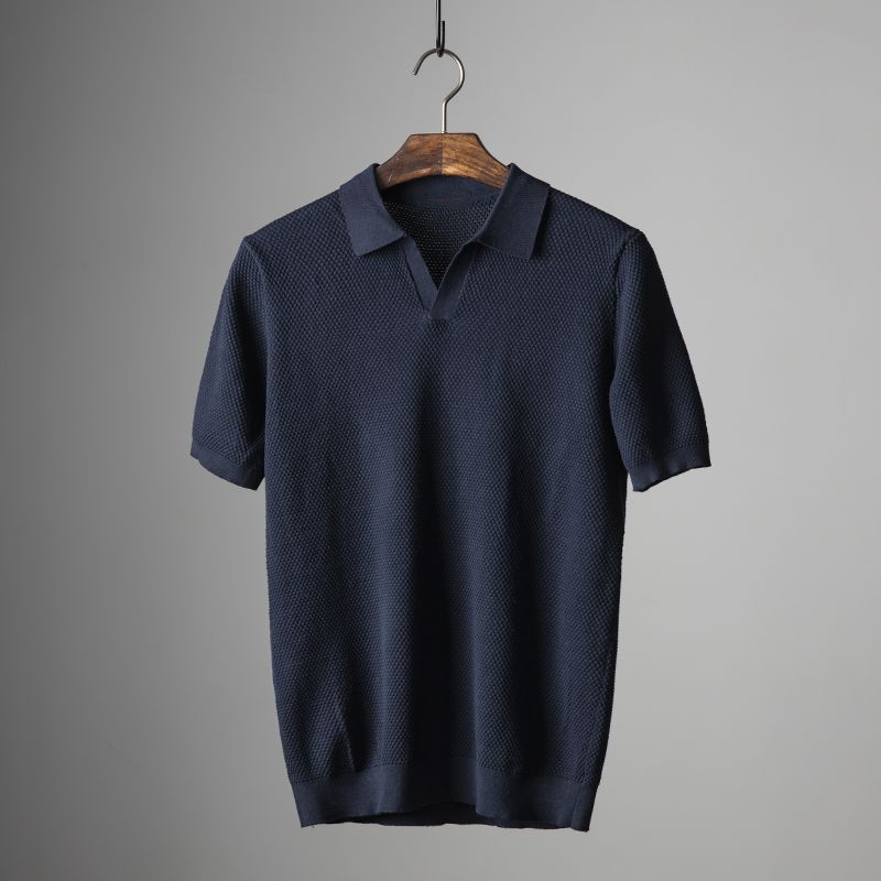 elegantepoloshirtdonkerblauw