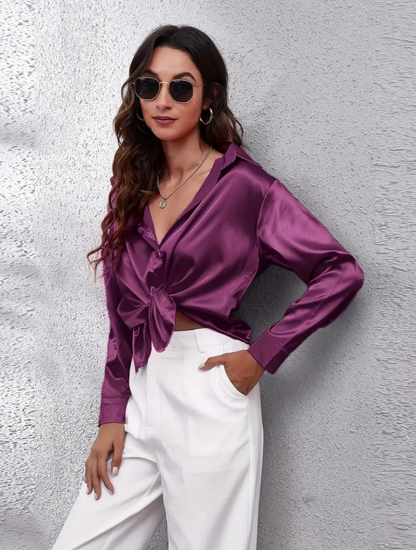 klassiekedamesblousefuchsia